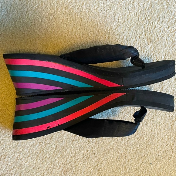 💰 platform wedge sandals - Picture 4 of 5